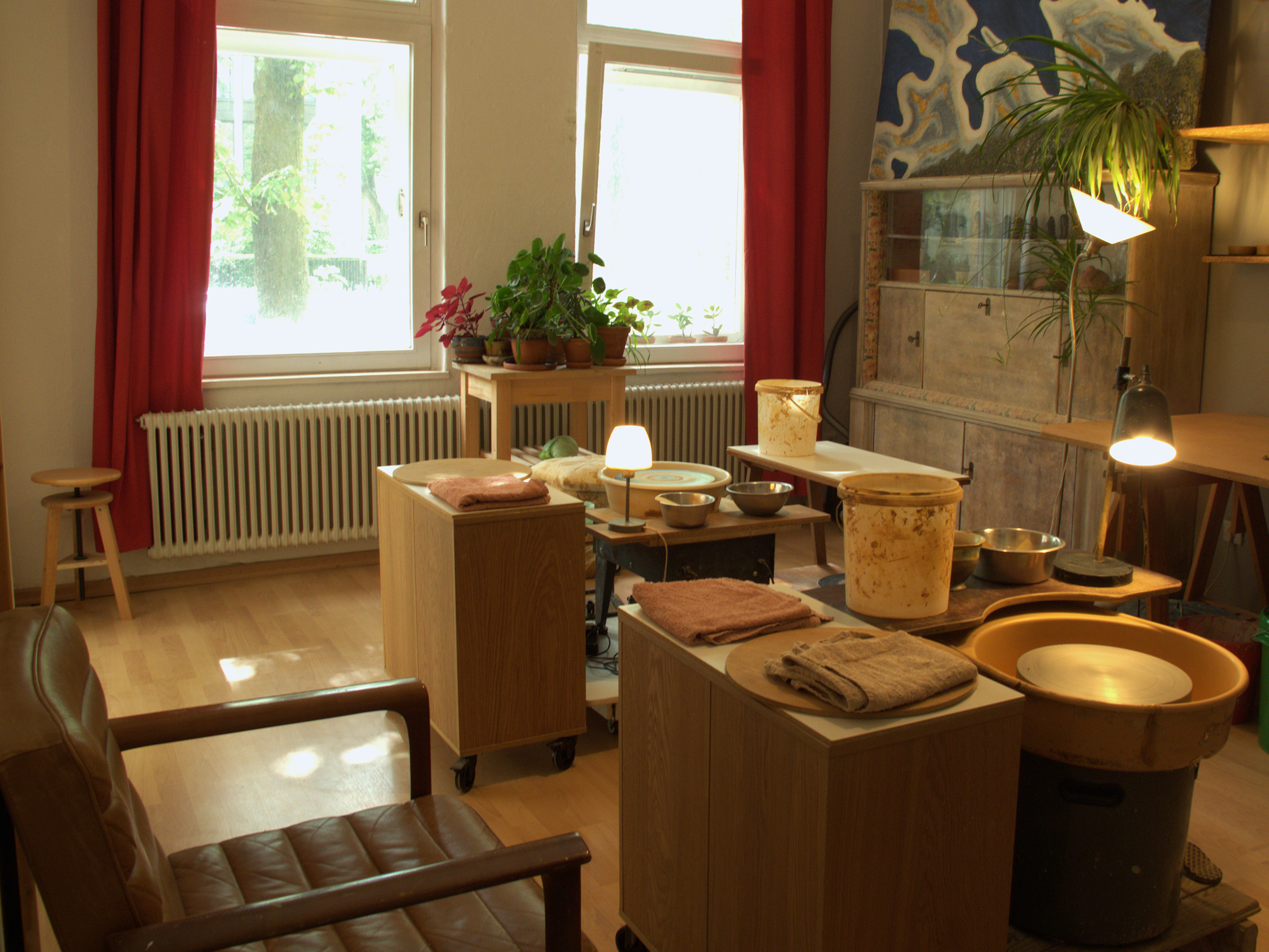 Arbeitsraum Atelier Zamini